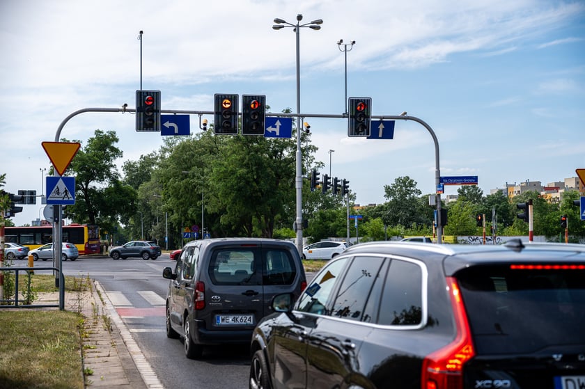 Skrzyżowanie ul. Na Ostatnim Groszu/ Bystrzycka/ Gądowianka.